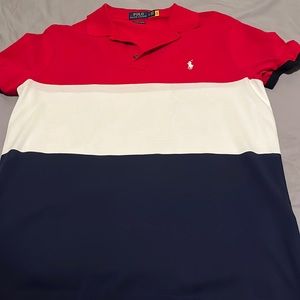 Polo shirt. Size Large, custom slim fit. Great condition!!